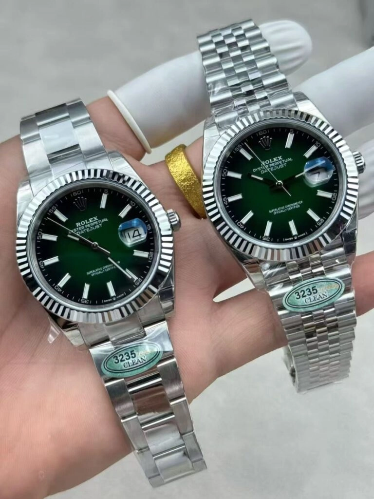Реплика Rolex Datejust с наклейкой CLEAN
