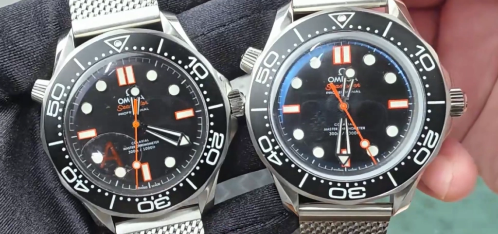 Сравнение Seamaster VS и OR Сравнение Omega Seamaster от VS и OR Factory