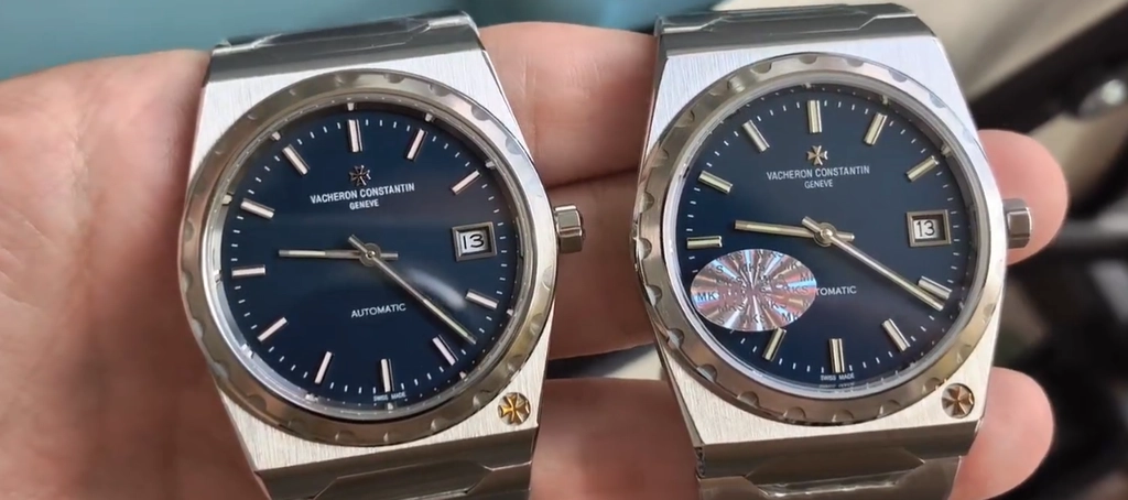 Сравнение цвета циферблатов Vacheron Constantin 222