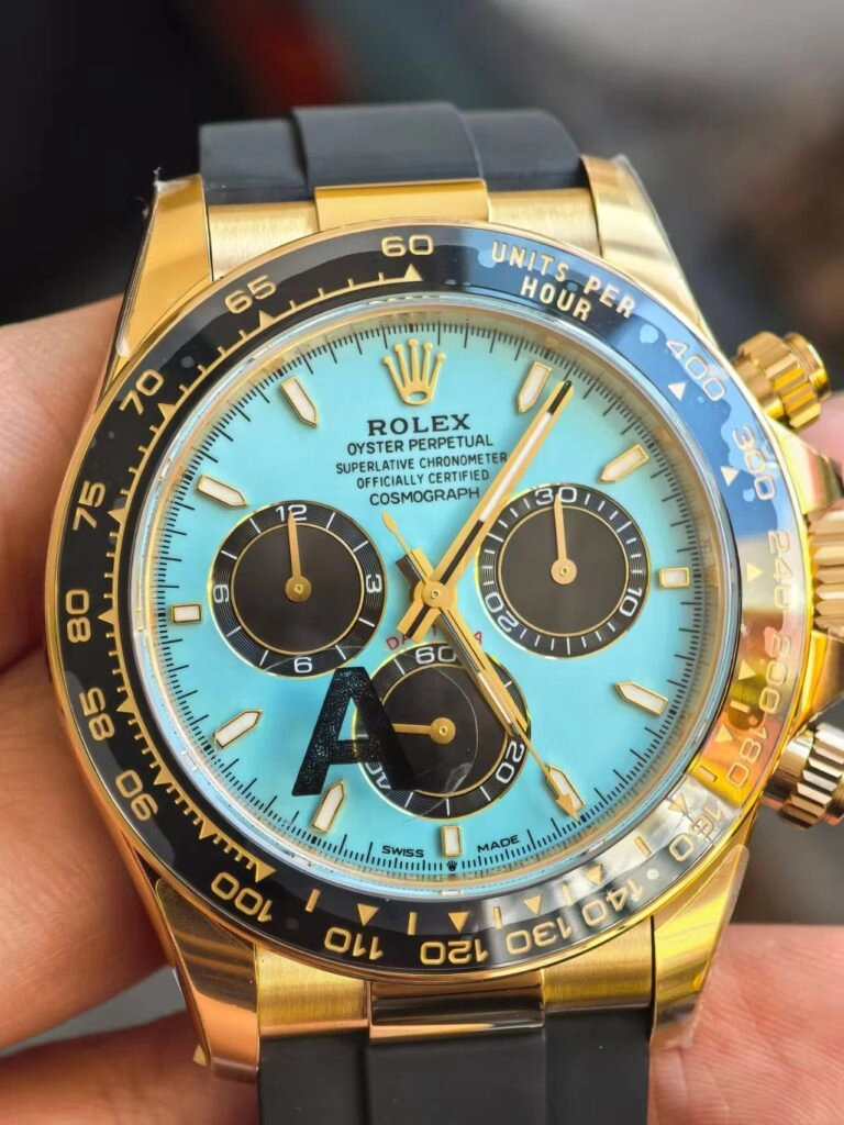 Циферблат Daytona Turquoise Бирюзовый циферблат Daytona