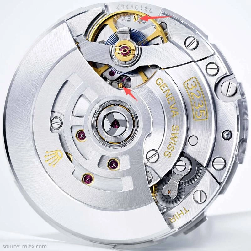 Оригинальный Rolex 3235 Оригинальный механизм Rolex 3235