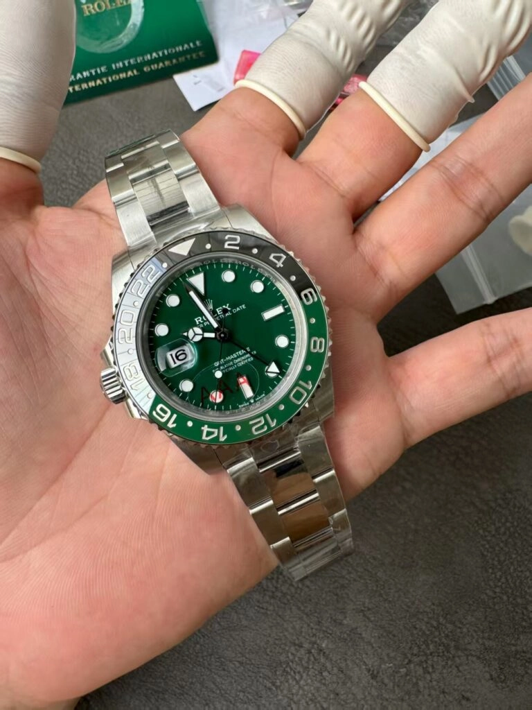GMT-Master II Sprite с зелёным циферблатом