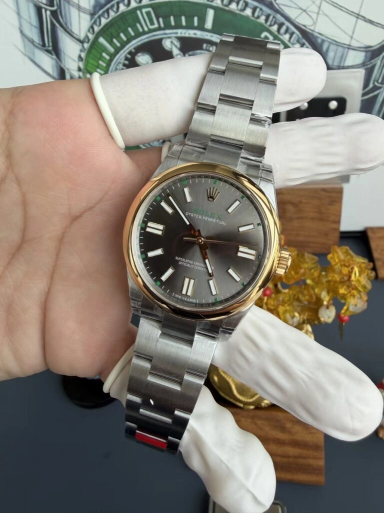 Двухцветная реплика Rolex Oyster Perpetual