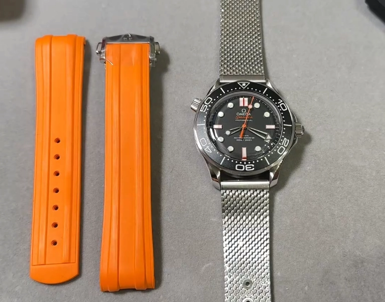 Omega Seamaster от OR Factory Omega Seamaster 300M от OR Factory с оранжевым ремешком