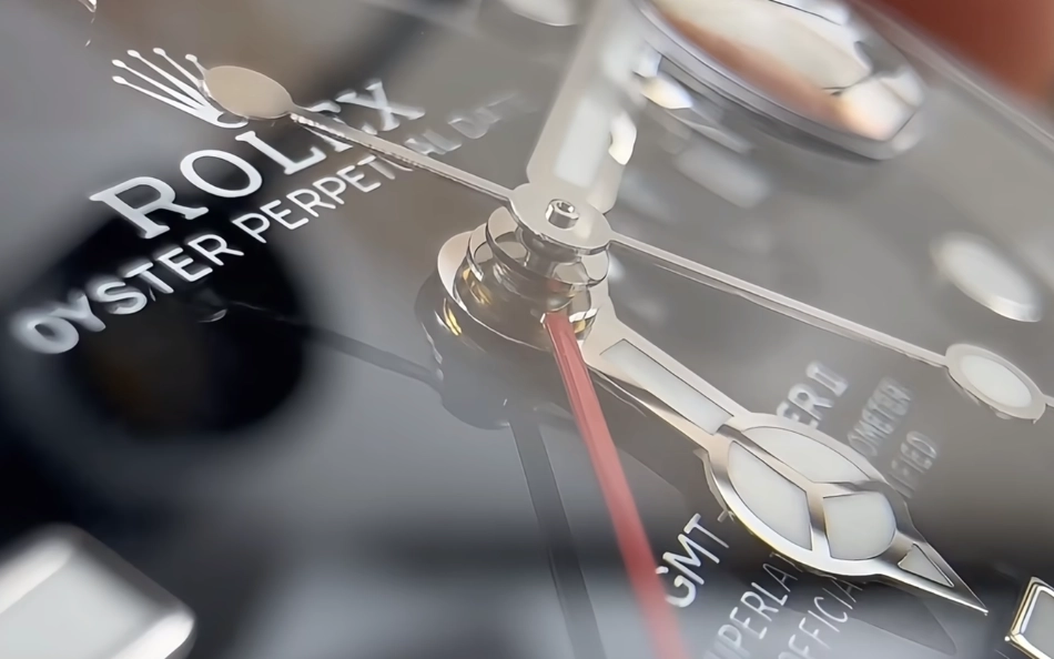 Заусенец на секундной стрелке реплики VS Factory