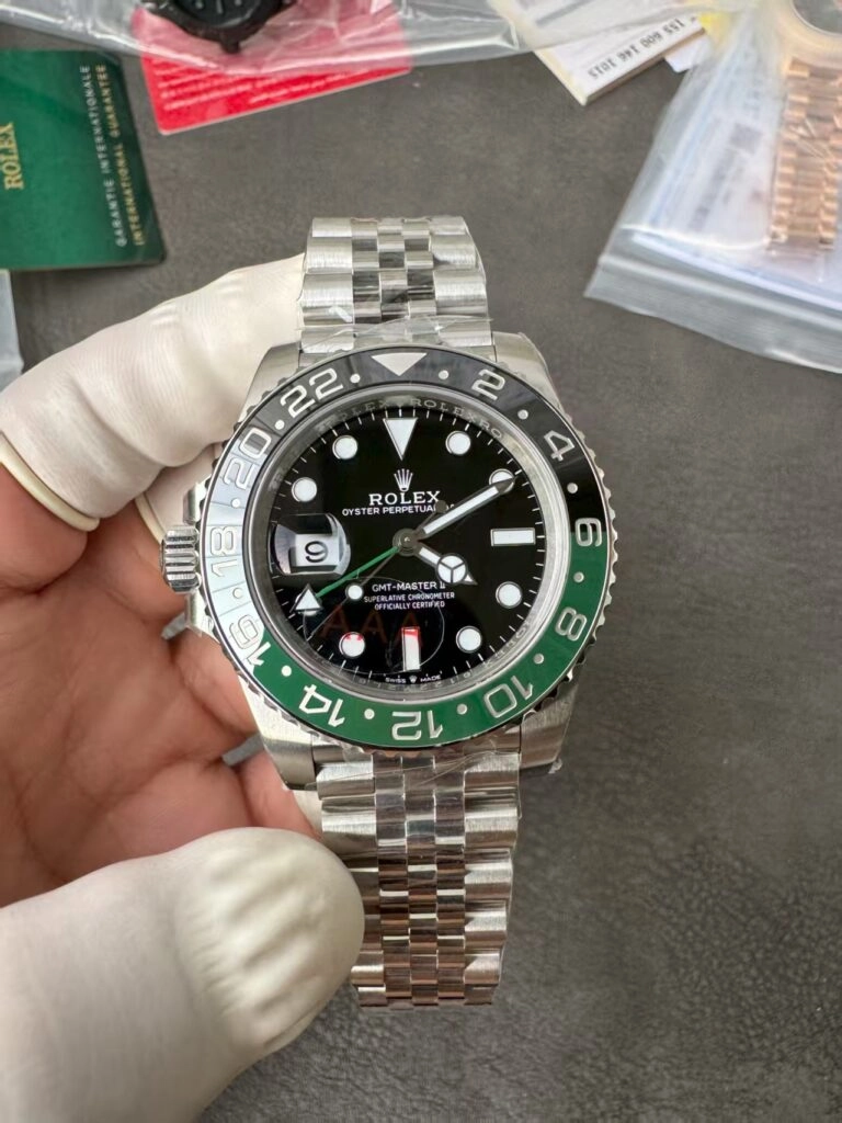 GMT-Master II Sprite с чёрным циферблатом
