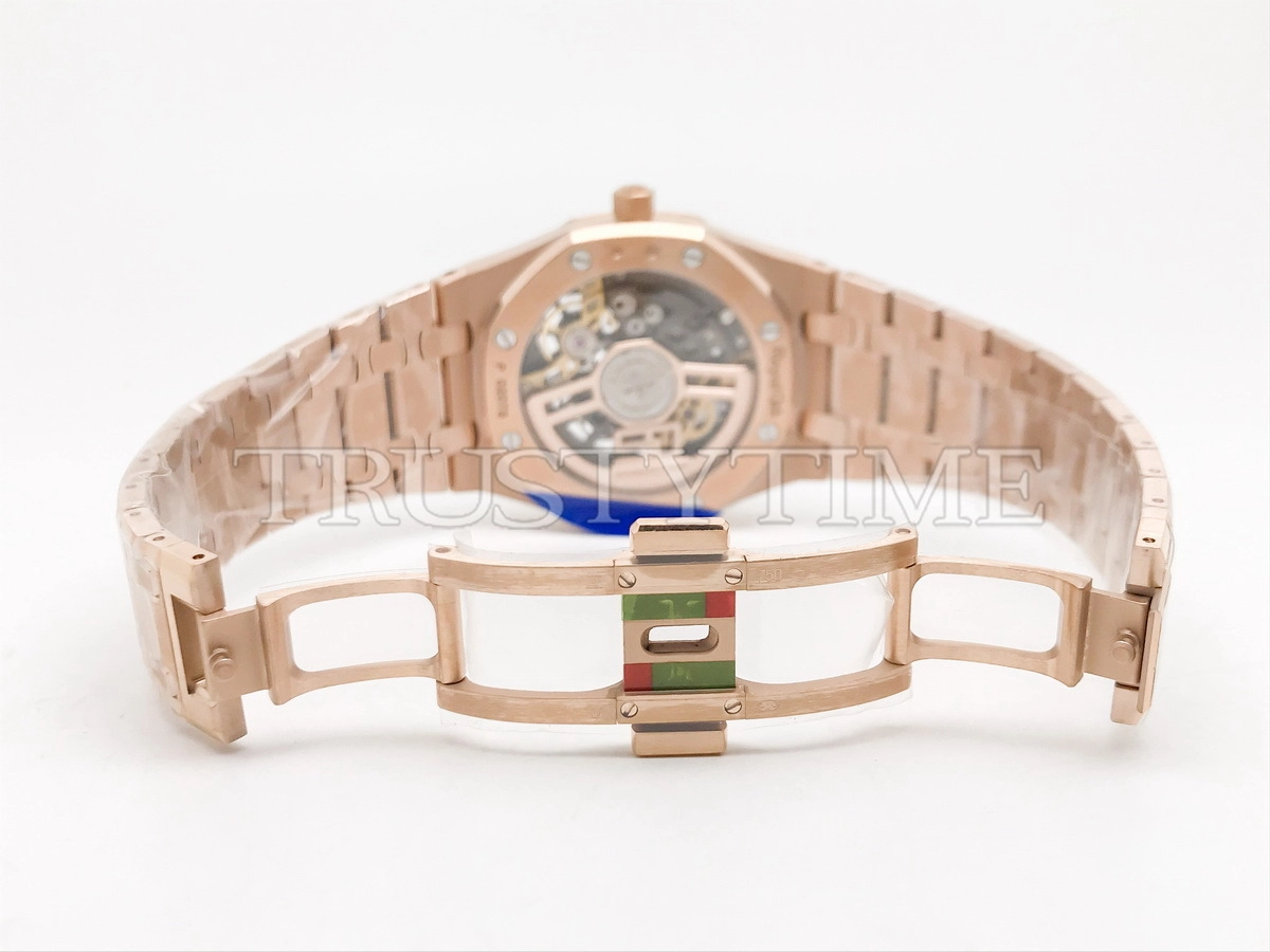 Копия часов Audemars Piguet Royal Oak Jumbo Extra-Thin Openworked 50th Anniversary 16204OR.OO.1240OR.01