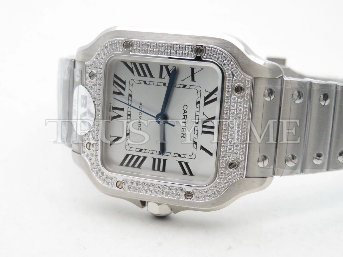 Копия часов Cartier Santos De Cartier 35 W4SA0005