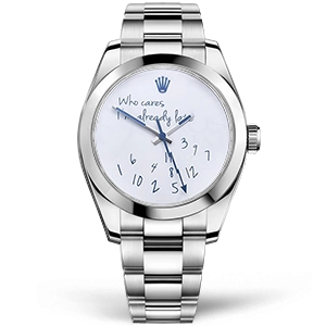 Копия часов Rolex Milgauss 124300 41mm Mad Paris "Who Cares" Edition
