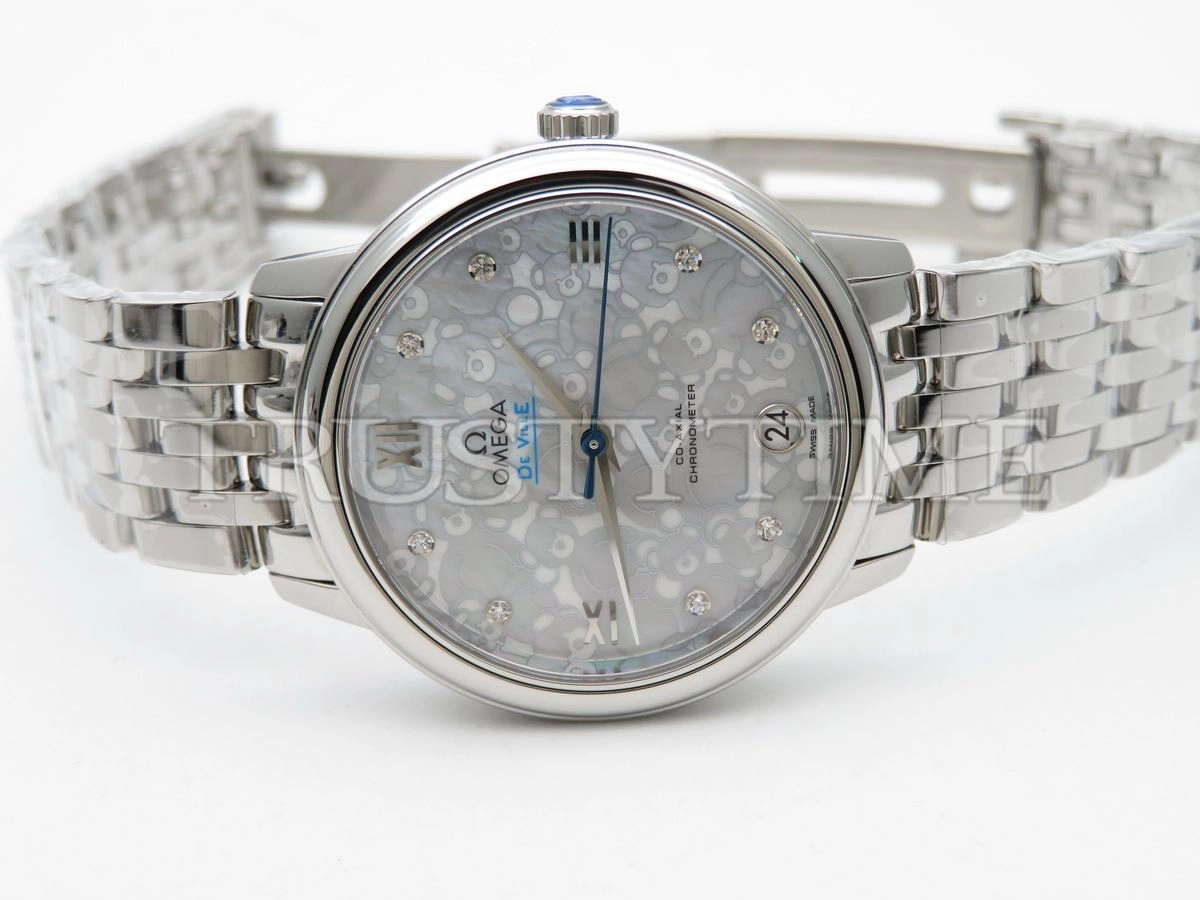 Копия часов Omega De Ville Prestige Co‑Axial Chronometer Orbis Edition 32mm 424.10.33.20.55.004