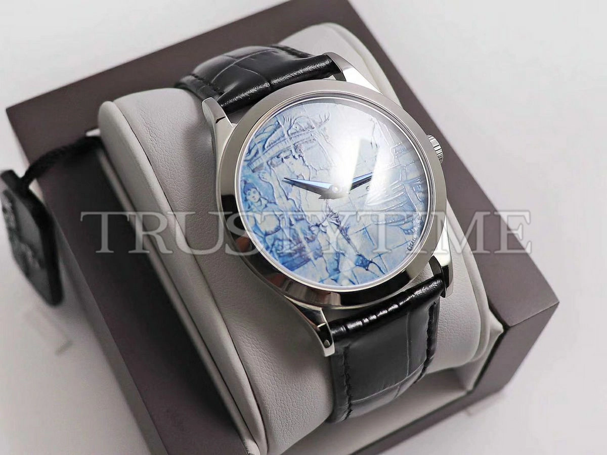 Копия часов Patek Philippe Calatrava Azulejos 38,5 mm 5089G-061