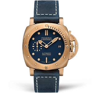 Копия часов Panerai Submersible Bronzo Blu Abisso 42mm PAM01074