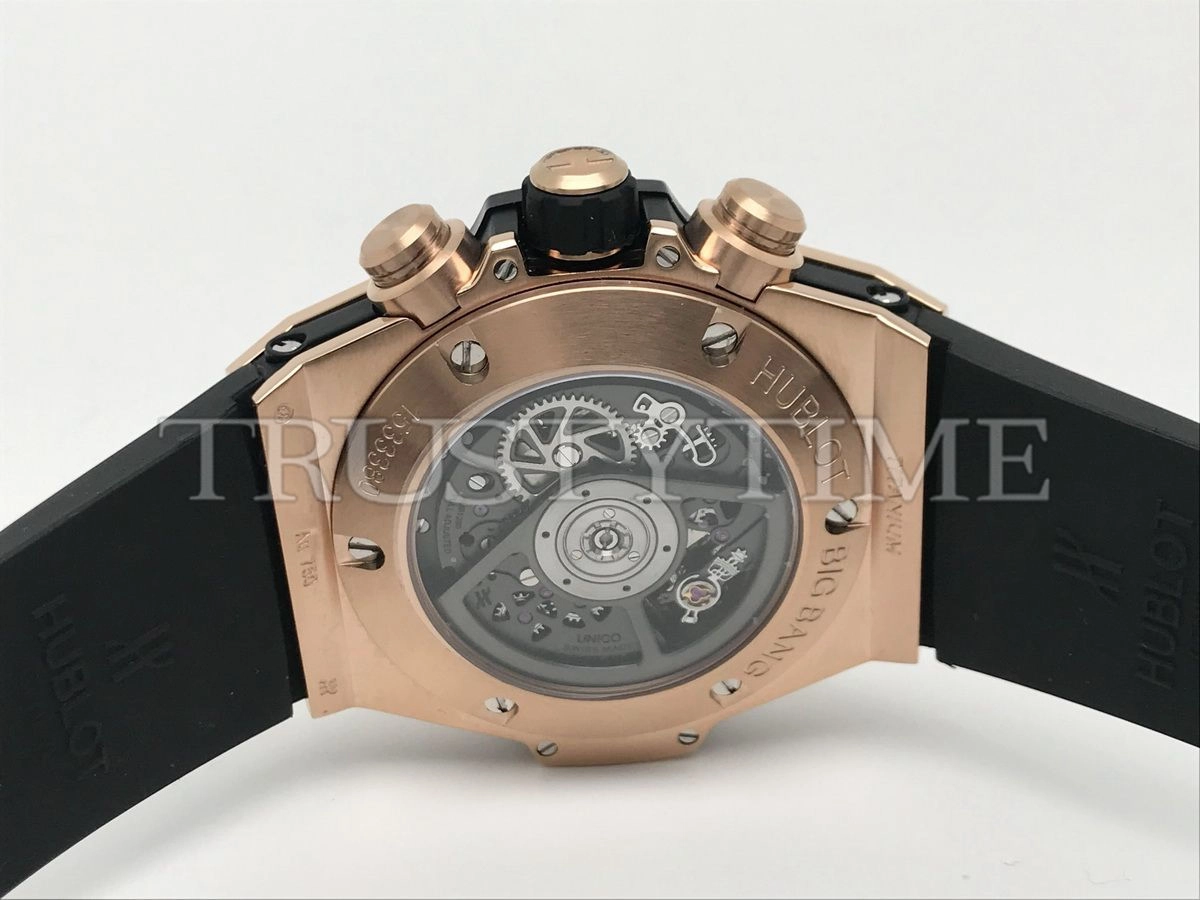 Копия часов Hublot Big Bang Unico King Gold Pave 44mm 421.OX.1180.RX.1704