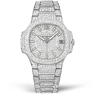 Копия часов Patek Philippe Nautilus Ladies 34mm 7021/1G-001
