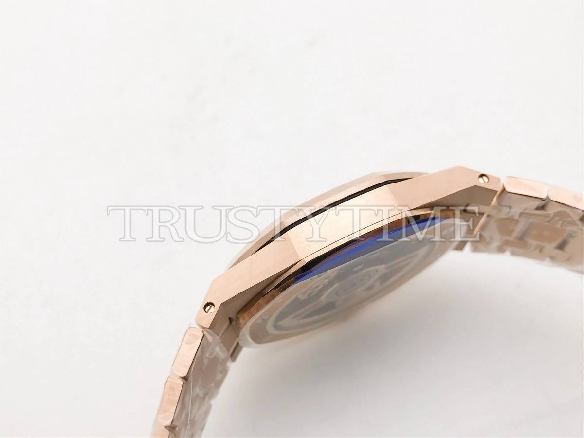 Копия часов Audemars Piguet Royal Oak Jumbo Extra-Thin Openworked 50th Anniversary 16204OR.OO.1240OR.01