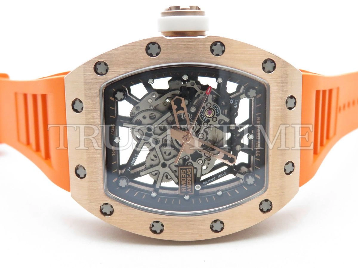 Копия часов Richard Mille RM035 Americas Skeleton