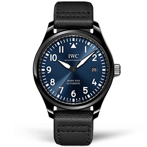 Копия часов IWC Pilot's Watch Mark XVIII Edition Laureus Sport For Good Foundation 41mm IW324703
