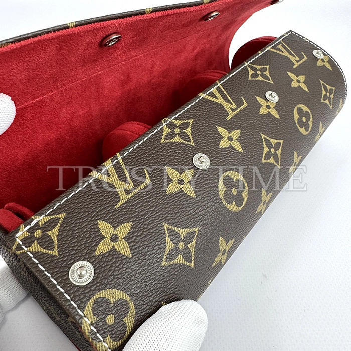 Копия часов Дорожный футляр Louis Vuitton Brown на 3 пары часов