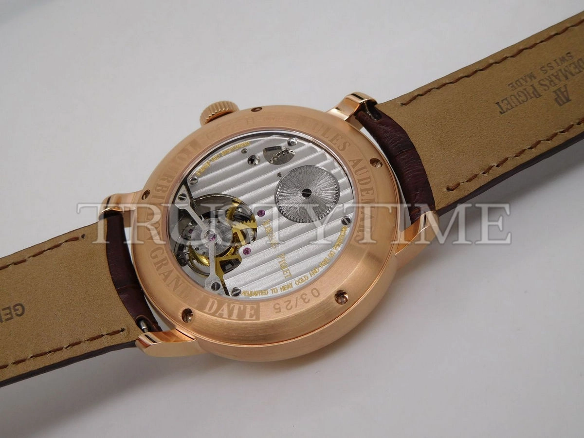 Копия часов Audemars Piguet Jules Audemars Tourbillon Grande Date 26559OR.OO.D002CR.01