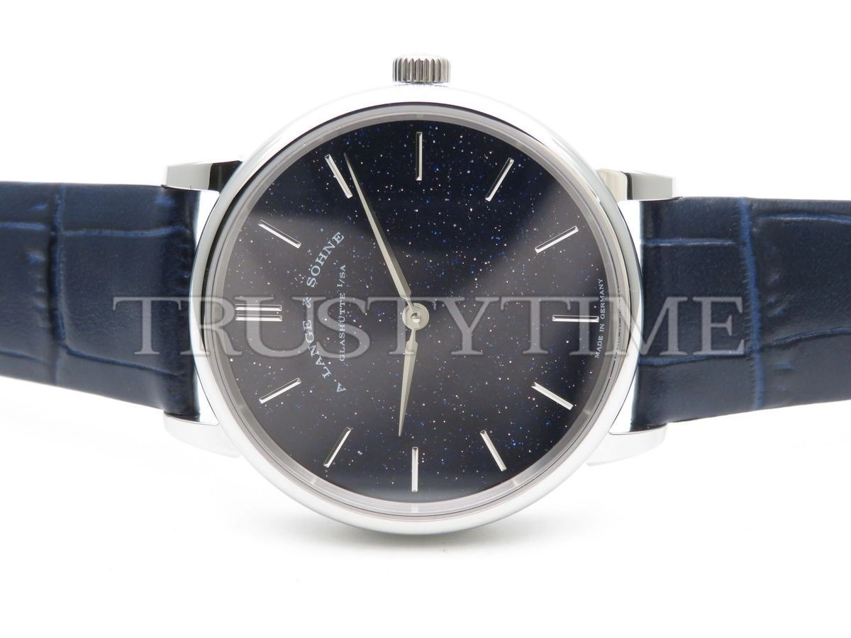 Копия часов A. Lange & Sohne Saxonia Copper Blue 205.086