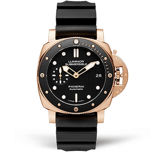 Копия часов Panerai Luminor Submersible 1950 3 Days Automatic Oro Rosso 42mm PAM00684
