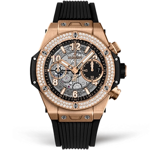 Копия часов Hublot Big Bang Unico King Gold Diamonds 42mm 441.OX.1181.RX.1104