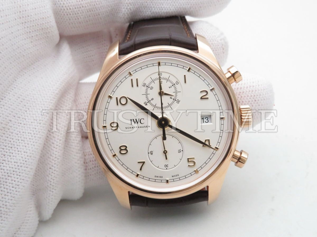 Реплика часов IWC Portugieser Chronograph Classic 42mm IW390301 Арт.IW-0725 Копия часов IWC Portugieser Chronograph Classic 42mm IW390301 Арт.IW-0725