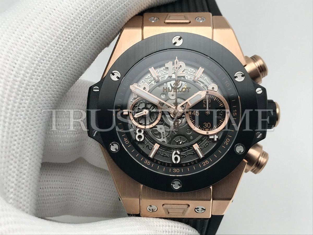 Копия часов Hublot Big Bang Unico Titanium 44mm 421.OM.1180.RX