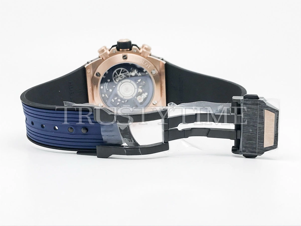 Копия часов Hublot Big Bang Unico King Gold Blue 42mm 441.OX.5181.RX