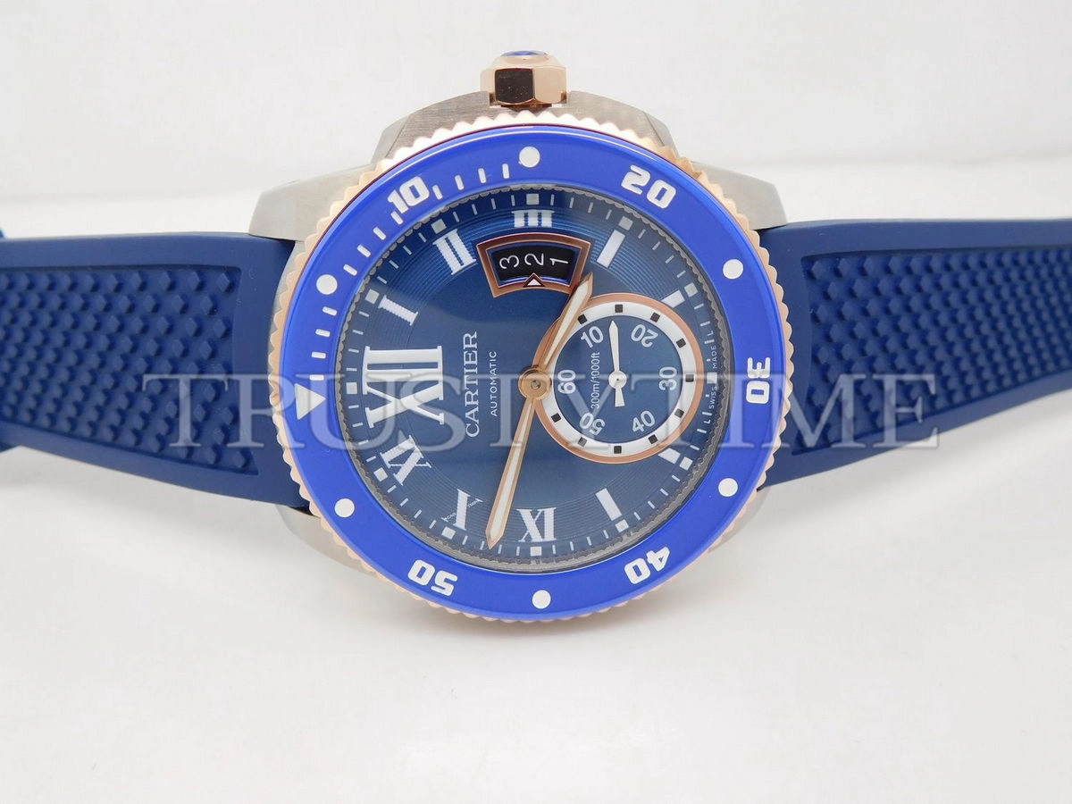 Копия часов Cartier Calibre de Cartier Diver 42 W2CA0009