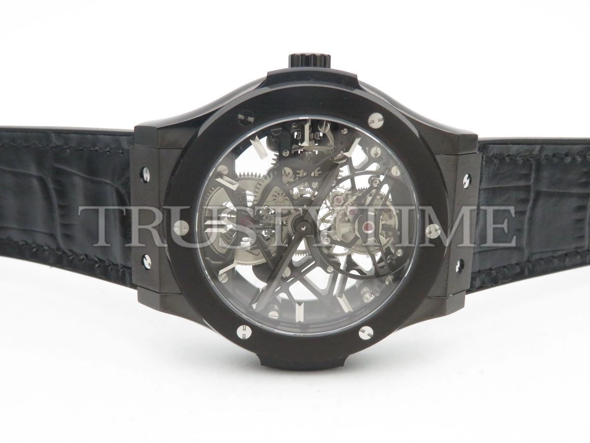 Копия часов Hublot Classic Fusion Tourbillon 45mm 505.CM.0140.LR