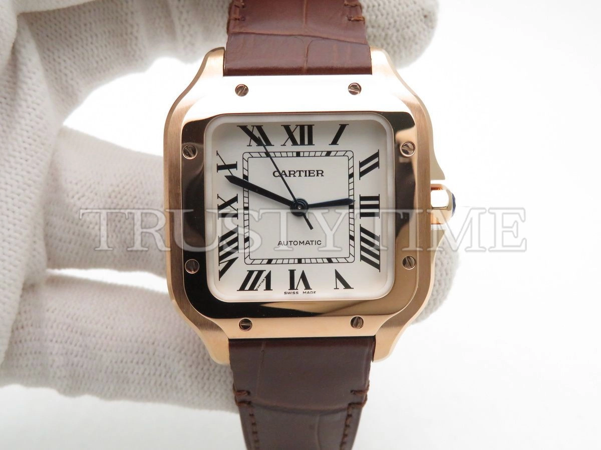 Копия часов Cartier Santos De Cartier 35 WGSA0012