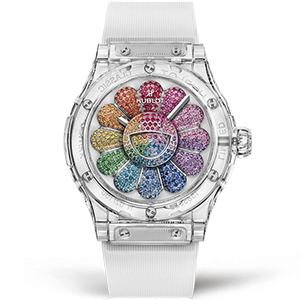 Копия часов Hublot Classic Fusion Takashi Murakami 45mm 507.JX.0800.RT.TAK21