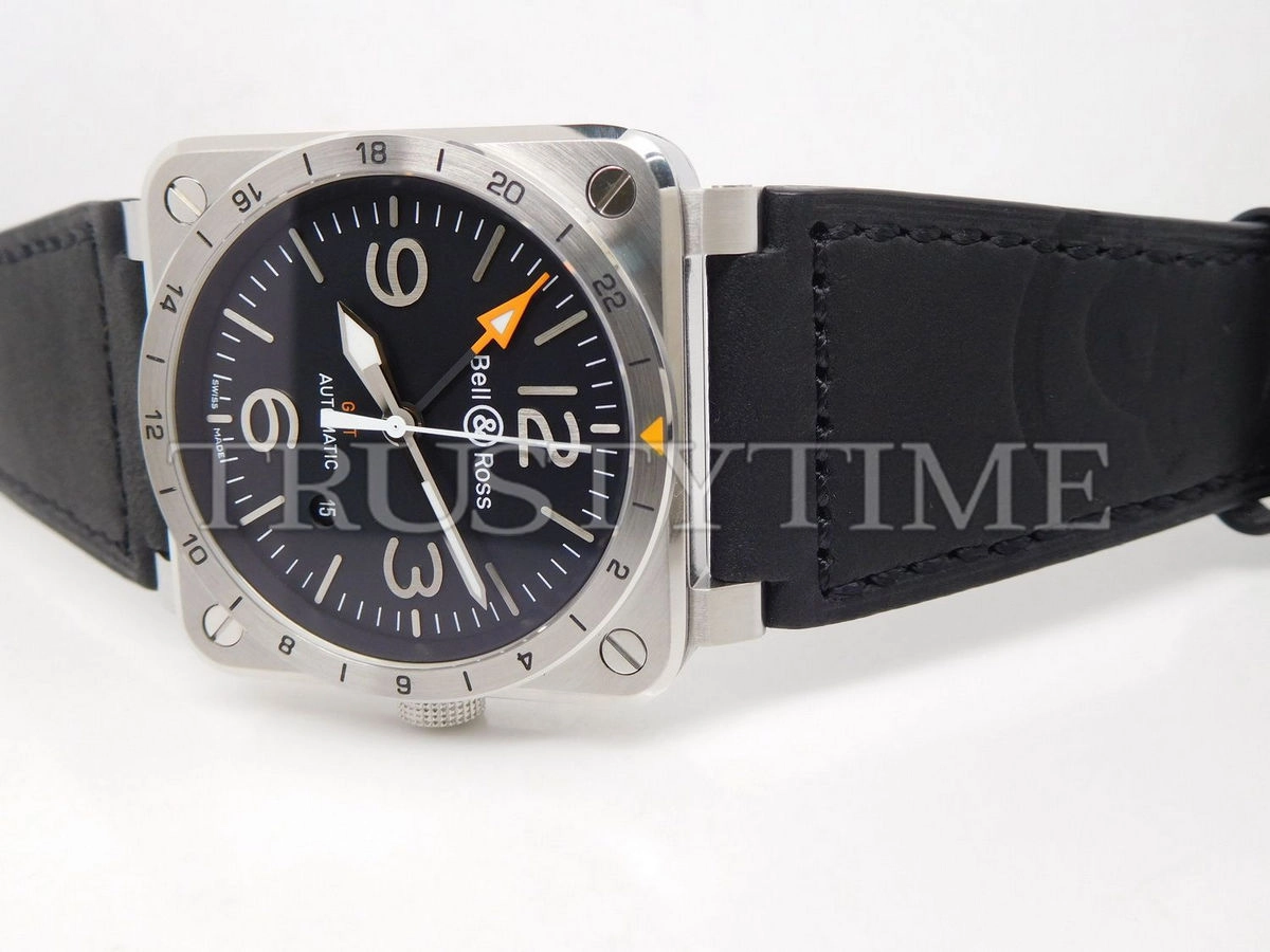 Копия часов Bell & Ross BR 03-93 GMT BR0393-GMT-ST/SCA