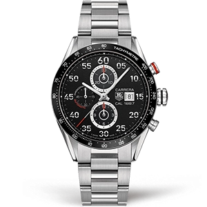 Копия часов Tag Heuer Carrera Calibre 1887 43mm CAR2A10.BAO799