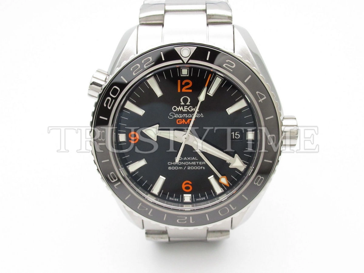 Копия часов Omega Seamaster Planet Ocean 600m Co‑Axial Master Chronometer GMT 43.5mm 232.30.44.22.01.002