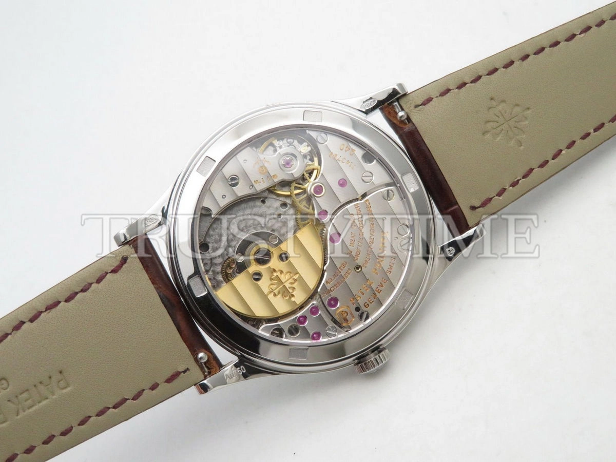 Копия часов Patek Philippe Calatrava Bhutan Textiles 38mm 5077P-102