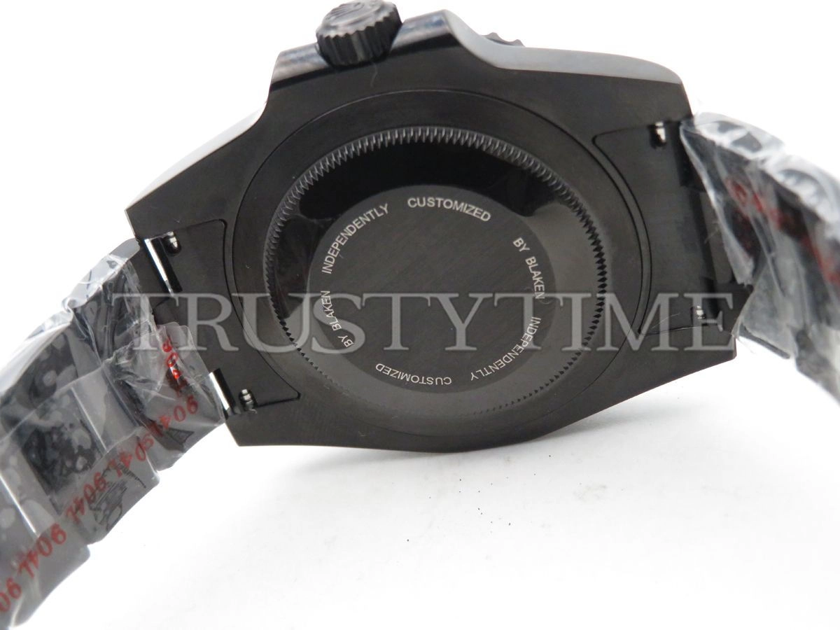 Копия часов Rolex Blaken Red GMT Master II 116710LN
