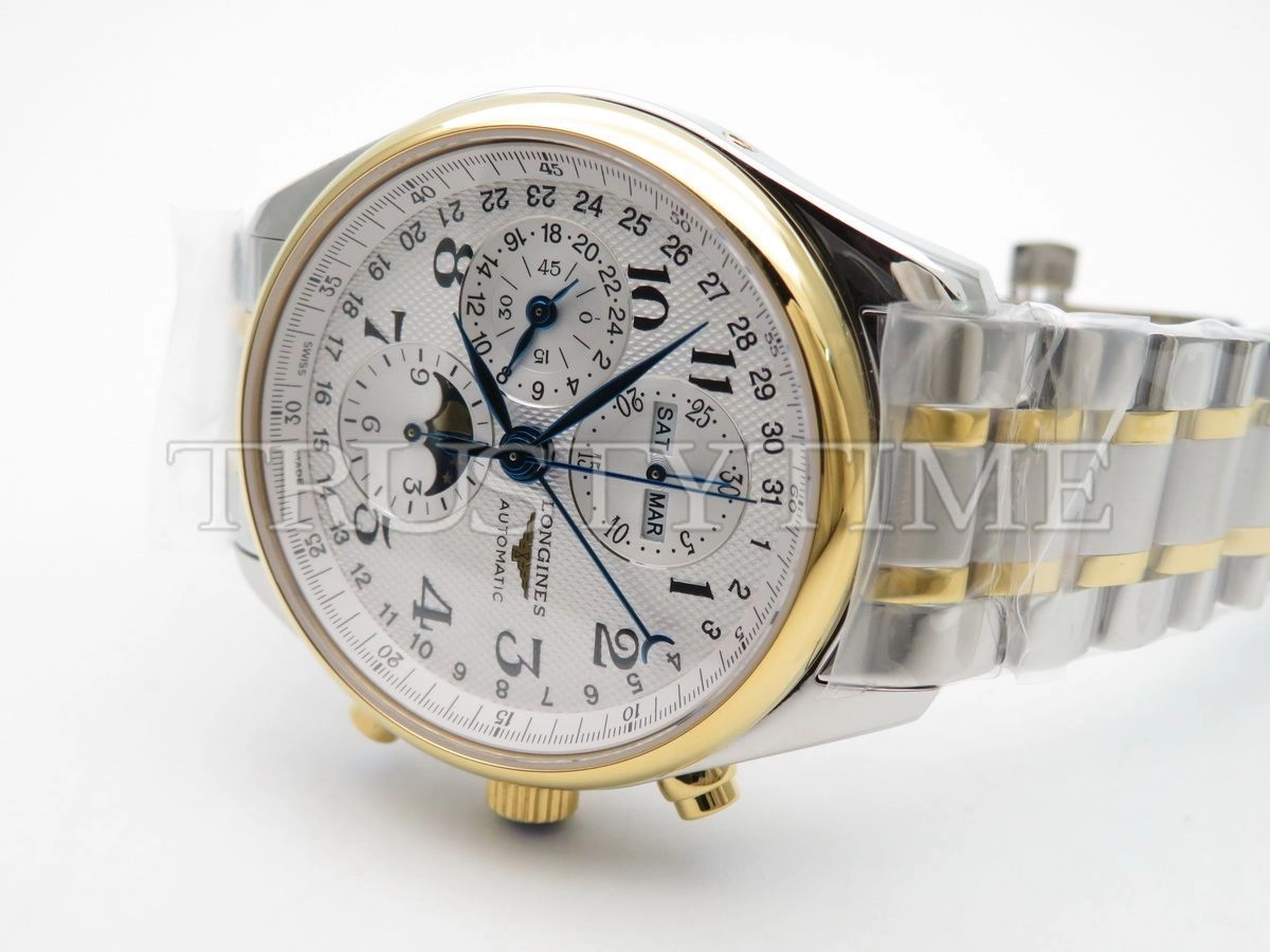 Реплика часов Longines Master Collection Chronograph Calendar 40mm L2.673.5.78.7 Арт.LN-0287 Копия часов Longines Master Collection Chronograph Calendar 40mm L2.673.5.78.7 Арт.LN-0287