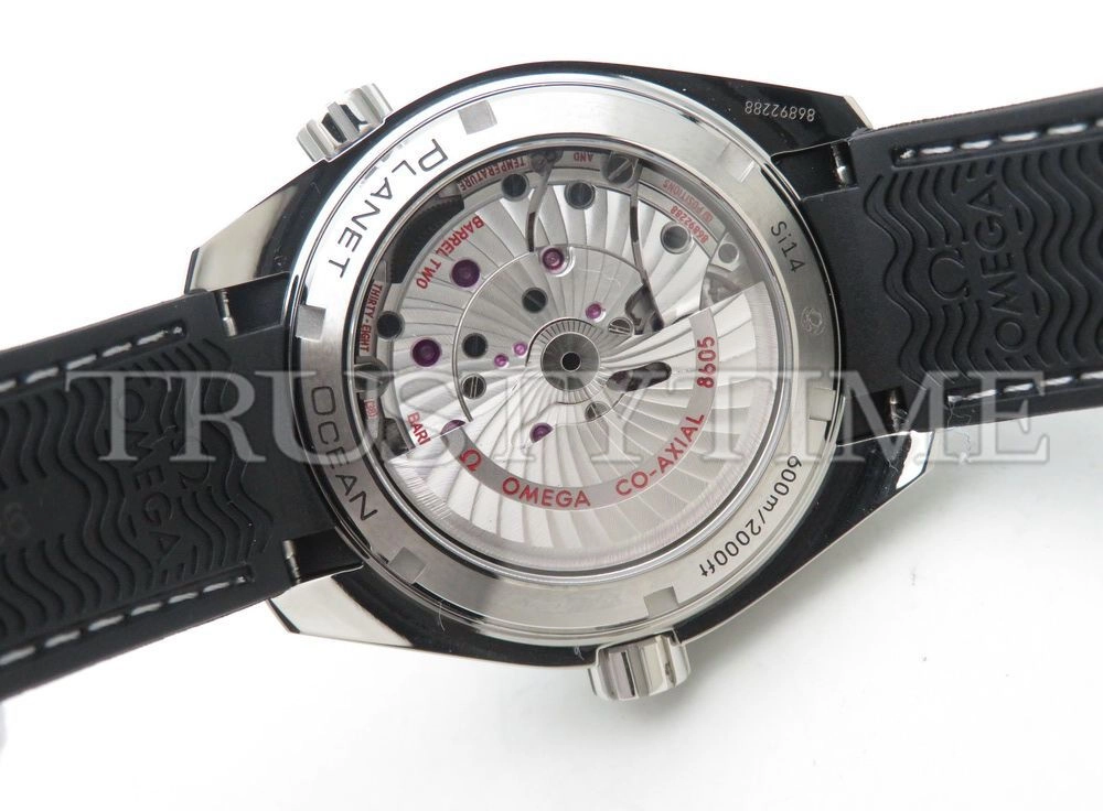 Копия часов Omega Seamaster Planet Ocean 600m Co‑Axial Master Chronometer GMT 43.5mm 232.32.44.22.01.001