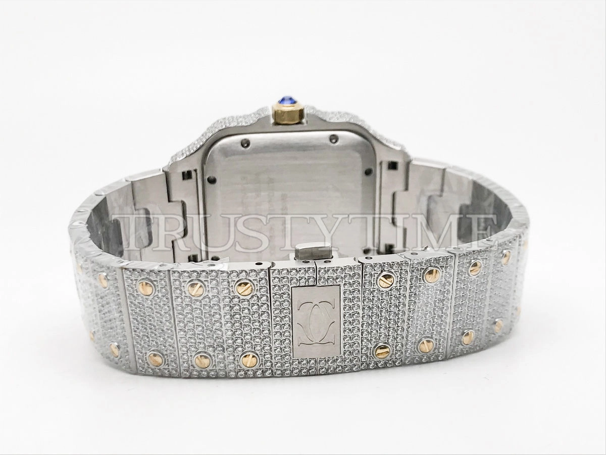 Копия часов Cartier Santos De Cartier 40 W2SA0009 Diamonds Арт. CR-0938