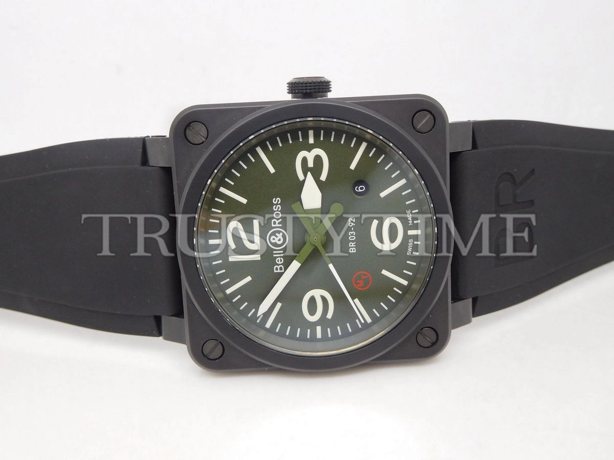 Копия часов Bell & Ross BR 03-92 Military Type BR0392-MIL-CE