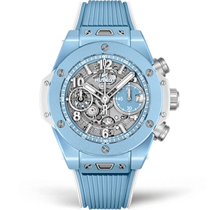 Копия часов Hublot Big Bang Unico Sky Blue 42mm 441.EX.5120.RX