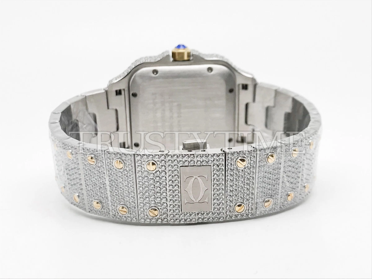 Копия часов Cartier Santos De Cartier 40 W2SA0009 Diamonds Арт. CR-0940