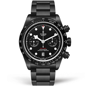 Копия часов Tudor Heritage Black Bay Chronograph Dark 41mm M79360DK-0001