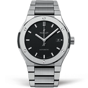 Копия часов Hublot Classic Fusion 45 Titanium 510.NX.1170.NX