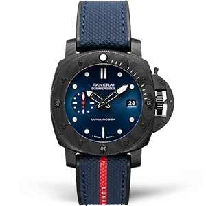 Копия часов Panerai Submersible Luna Rossa Carbotech™ 42mm  PAM01563