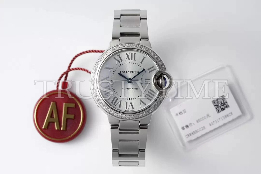 Копия часов Cartier Ballon Bleu 33 W4BB0028