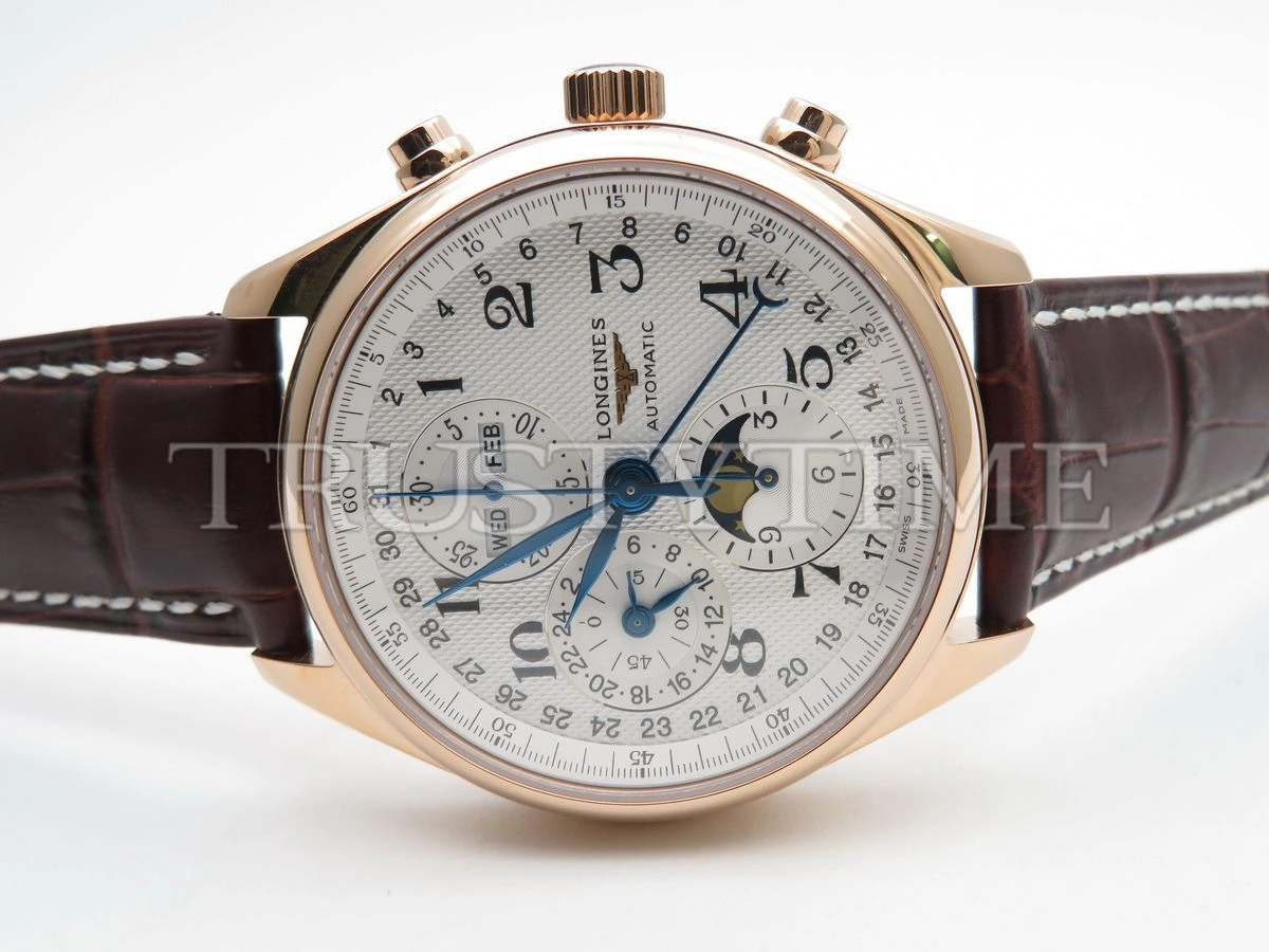 Реплика часов Longines Master Collection Chronograph Calendar 40mm L2.673.8.78.3 Арт.LN-0283 Копия часов Longines Master Collection Chronograph Calendar 40mm L2.673.8.78.3 Арт.LN-0283