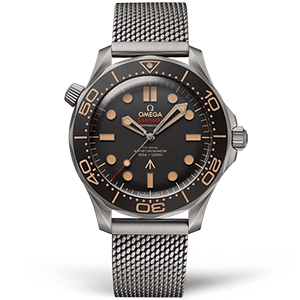 Копия часов Omega Seamaster Diver 300m Co Axial Master Chronometer «007 Edition» 42mm 210.90.42.20.01.001
